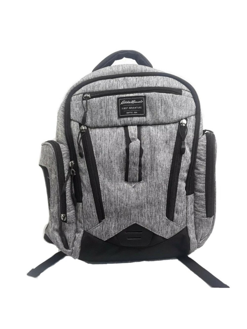 Eddie Bauer Places & Spaces Bridgeport Diaper Bag Backpack Gray